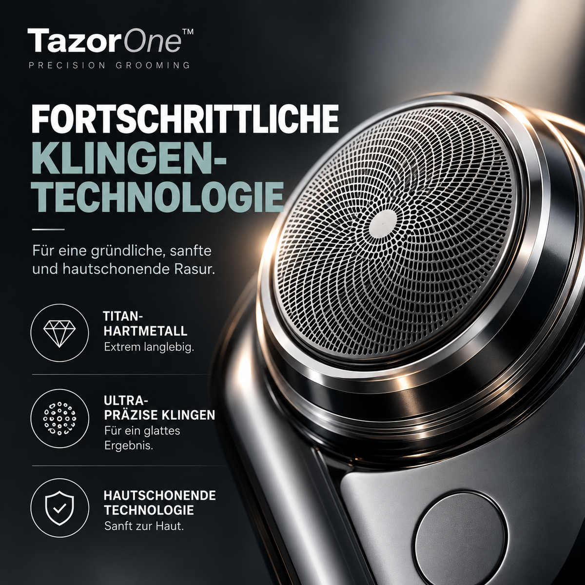 TazorOne™ – Der Rasierer, der nicht stumpf wird